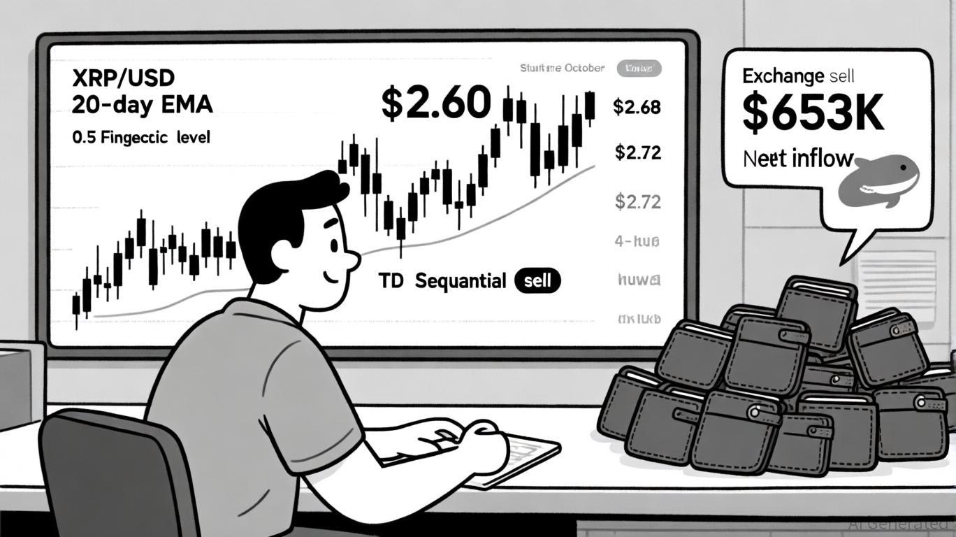 XRP的技术疲软和巨鲸活动：低于2.60美元需谨慎观望