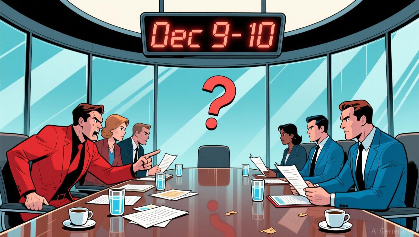 今日比特币新闻：美联储降息难题：12月决定悬而未决