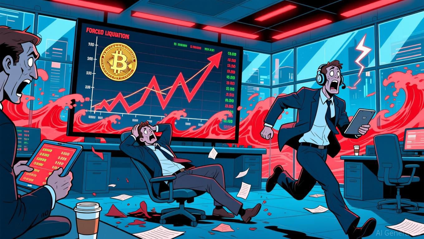 今日比特币新闻:杠杆效应下,1.2万亿美元在短短几周内消失