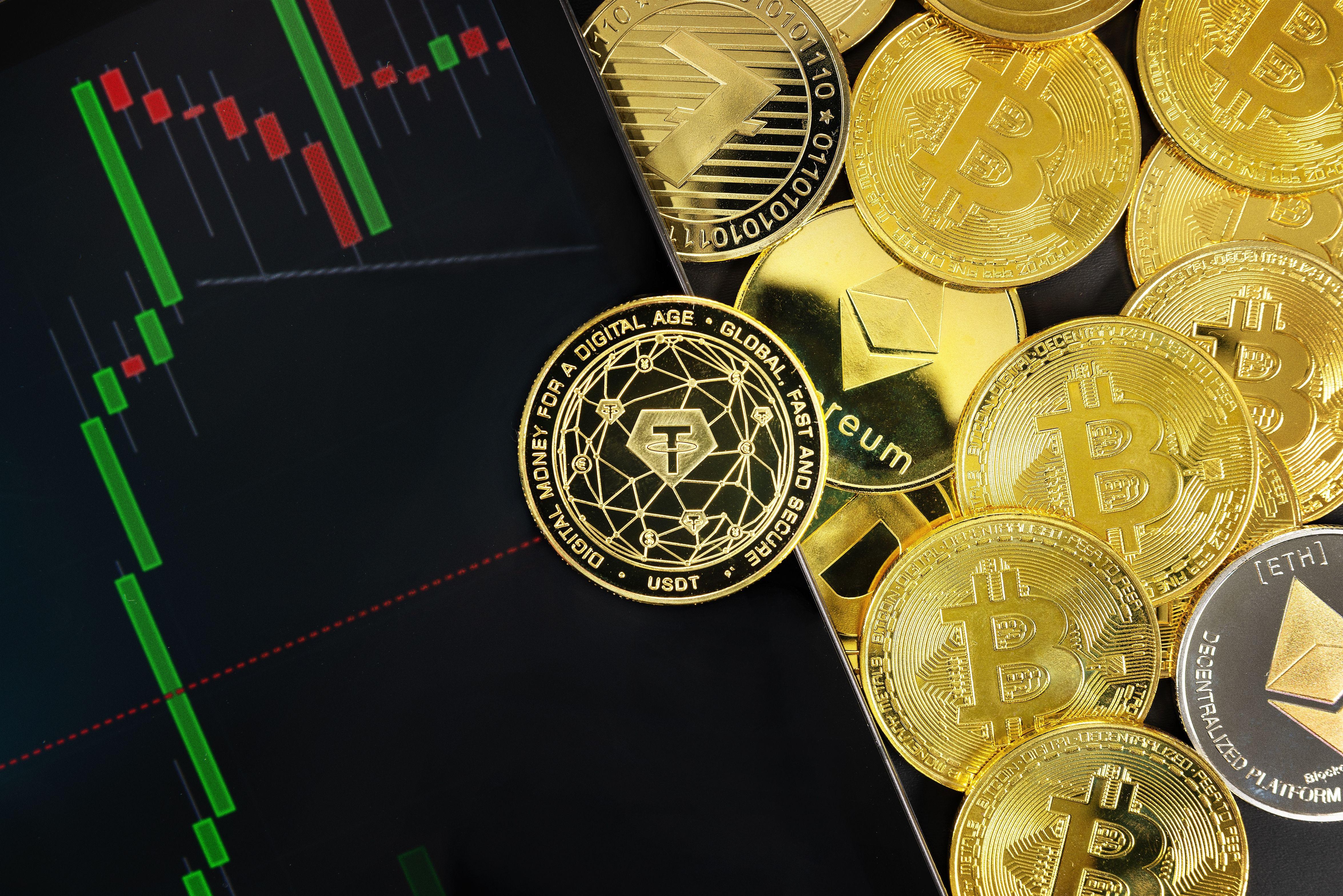 Tether市值激增至100亿美元，比特币跌至关键支撑位附近